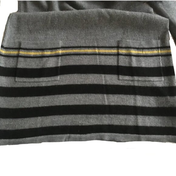 Brand New Clements Ribeiro Merino Wool Striped Sweater Dress - Picture 3 of 9
